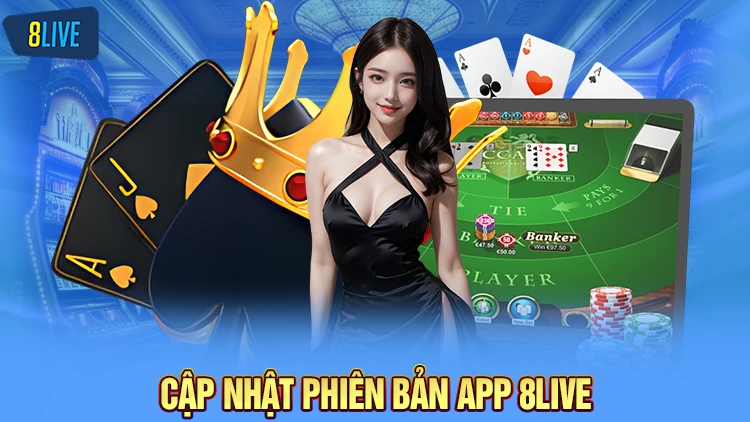 Cập nhật phiên bản app 8Live