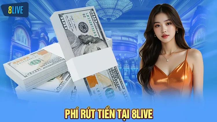 Tìm hiểu phí rút tiền 8Live